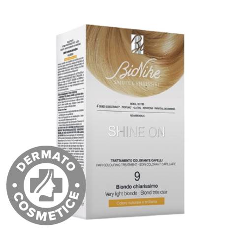 Vopsea pentru par Nr. 9 Very Light Blonde Shine On, 1 bucata, Bionike