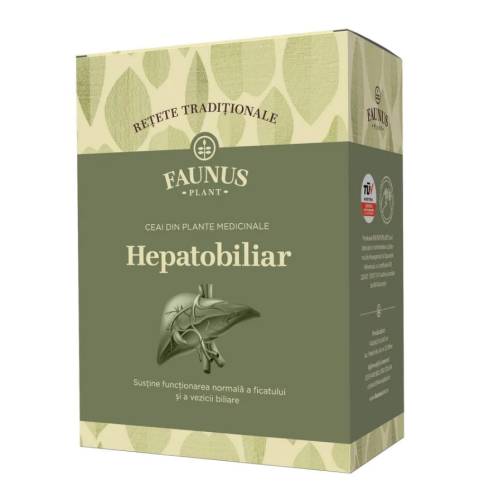 Ceai hepatobiliar Retete Traditionale, 180g, Faunus Plant