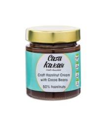 Crema tartinabila artizanala de cacao cu alune, 200g, Casa Kakau
