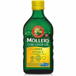 Moller's Cod Liver Oil aroma lamaie 250 ml