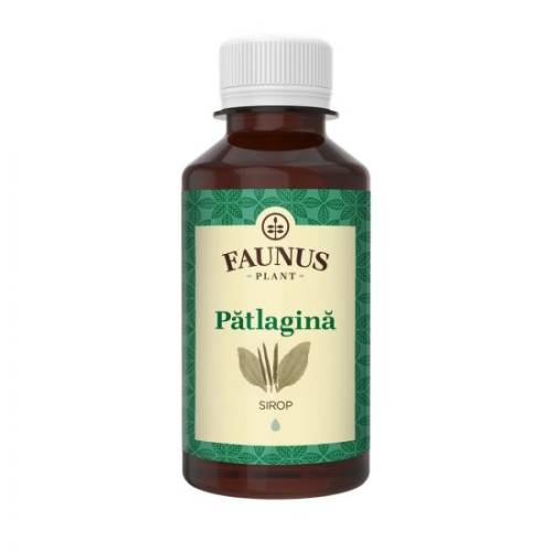 Sirop cu patlagina, 200ml, Faunus Plant