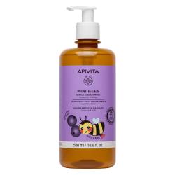 Apivita Sampon cu afine si miere pentru copii, 500ml