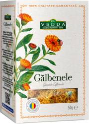 Ceai de galbenele la vrac, 50g, Vedda