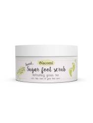 Scrub pentru picioare cu ceai verde racoritor, 125g, Nacomi