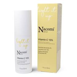 Ser pentru fata antirid cu vitamina C 15% Next Level, 30ml, Nacomi