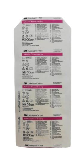 Pansament cu pad central absorbant 10x25 cm, 1 bucata, 3M Healthcare