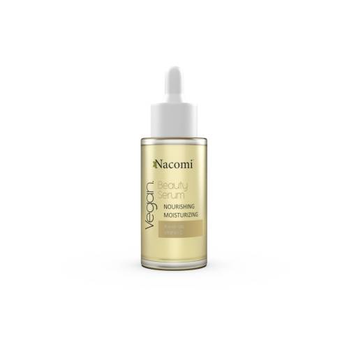 Ser nutritiv si hidratant cu uleiuri de flori Beauty Serum, 40ml, Nacomi