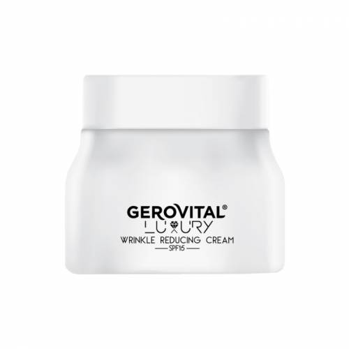 Gerovital Luxury Crema atenuare riduri SPF 15 50 ml