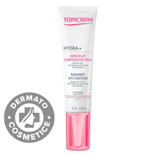 Contur de ochi Hydra+ Radiance, 15ml, Topicrem