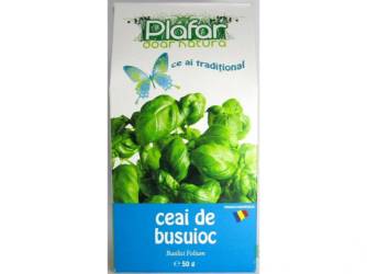 Ceai de frunze de busuioc, 50g, Plafar