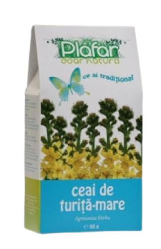 Ceai de turita mare, 50g, Plafar
