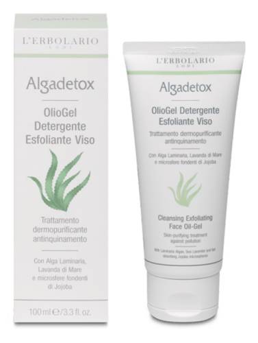 L'Erbolario Algadetox Ulei-Gel Exfoliant, 100ml