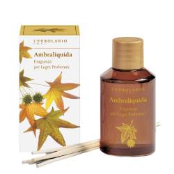 L'Erbolario Ambraliquida Parfum camera betisoare, 125ml