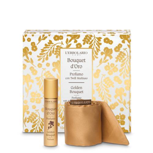 L'Erbolario Parfum cu bratara multifunctionala Golden Bouquet, 10ml