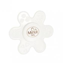 Jucarie dentitie floare silicon 3M+ Baby, 1 bucata, Minut