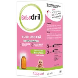 Sirop BebeDril pentru tuse uscata, 125ml, Pierre Fabre