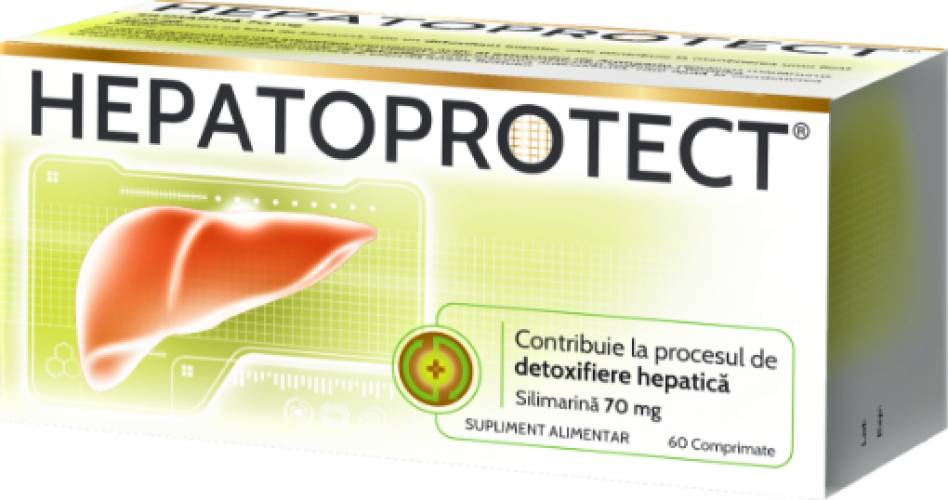 Hepatoprotect - 60 comprimate Biofarm