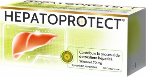 Hepatoprotect - 60 comprimate Biofarm