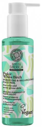 Peeling purificator echilibrant Polar White Birch, 145ml, Natura Siberica