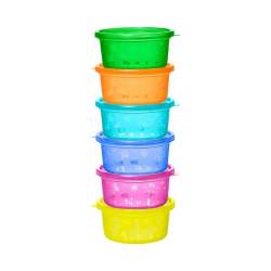 Set 6 boluri cu capac pentru alimente 0 luni+, Nip
