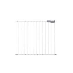 Poarta extensibila montaj pe perete S-Gate 73-110cm Metal alb Active-Lock 46115, 1 bucata, Reer