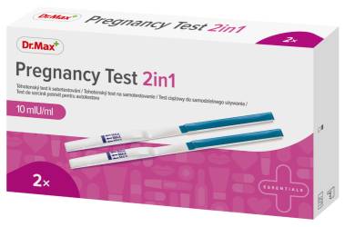 Dr. Max Test de sarcina 2 in 1, 2 bucati