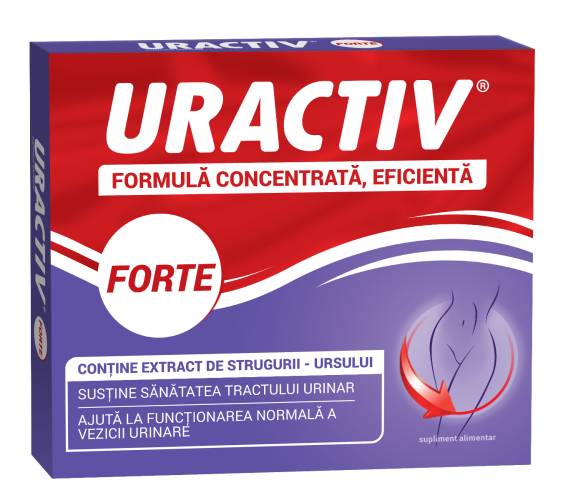 Uractiv Forte, 10 capsule, Uractiv