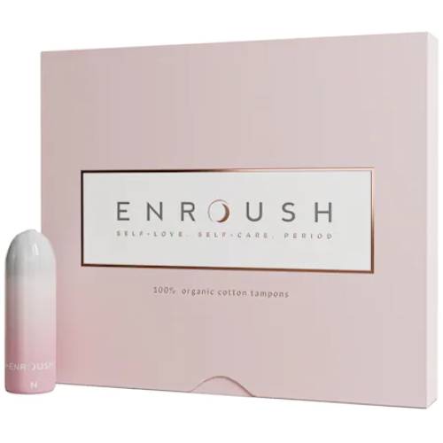 Tampoane 100% Organice Normal, 16 bucati, Enroush