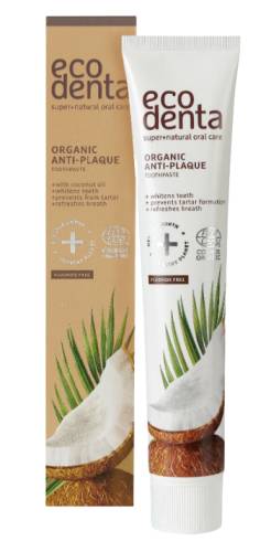 Pasta de dinti antiplaca cu ulei de cocos, 75ml, Ecodenta