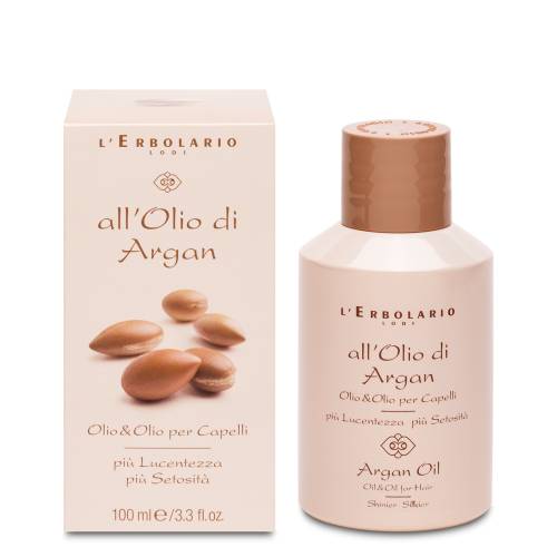 L'Erbolario Ulei pentru par cu extract de argan, 100ml