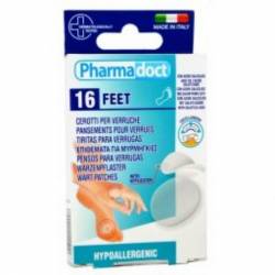 Plasturi pentru veruci si negi - 16 bucati Pharmadoct