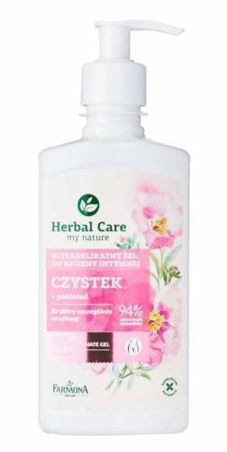 Gel intim cu Cistus si Panthenol Herbal Care, 330ml, Farmona