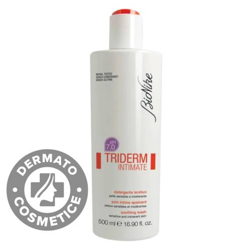 Gel intim de curatare pH 7.0 Triderm Intimate, 500ml, Bionike