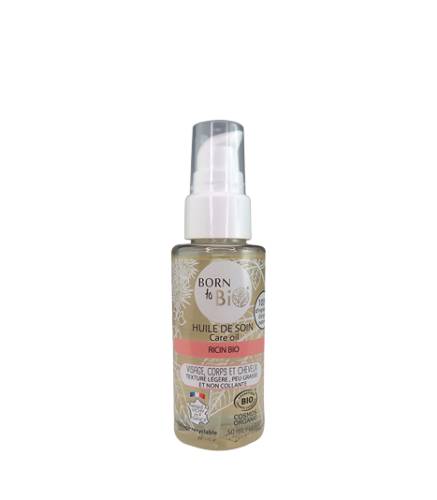 Ulei bio de ricin, 50ml, Born to Bio