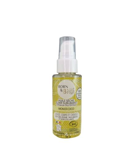 Ulei uscat bio elixir monoi cocos, 50ml, Born to Bio