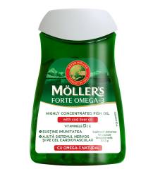 Omega 3 Forte, 112 capsule, Moller's