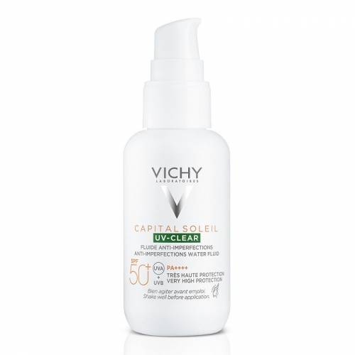 Vichy Capital soleil UV-CLEAR SPF 50 Fluid cu protectie solara anti-imperfectiuni 40 ml