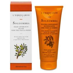 L'Erbolario Fluid Sun dupa plaja cu karite si argan, 200ml