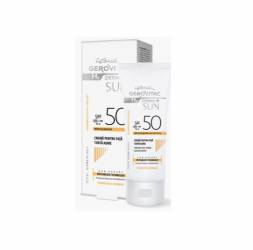Gerovital H3 Derma+ Sun Crema fata anti-imbatranire SPF 50 tenta aurie 50ml
