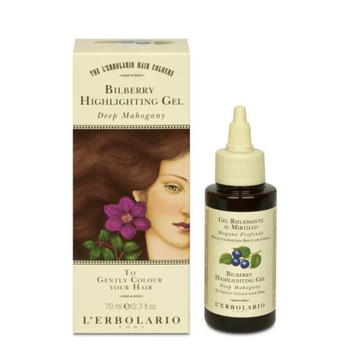 L'Erbolario Gel colorare par Blueberry Deep Mahogany, 70ml