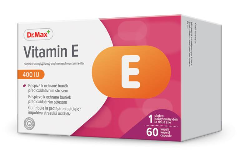 Dr. Max Vitamina E 400 UI, 60 capsule moi