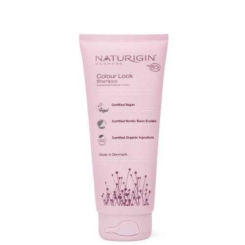 Sampon hidratant pentru protectia culorii Colour Lock, 200ml, Naturigin