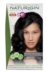 Vopsea de par Black 2.0, 115ml, Naturigin