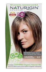 Vopsea de par Dark Golden Copper Blonde 6.0, 115ml, Naturigin