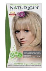 Vopsea de par Very Light Blonde 9.0, 115ml, Naturigin