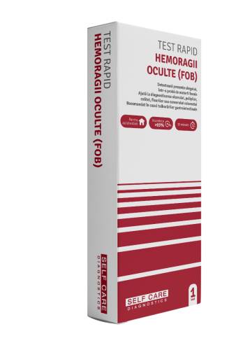 Test pentru hemoragii oculte (FOB), 1 bucata, Self Care