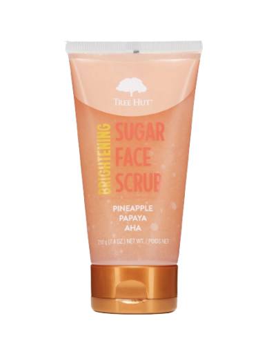 Scrub pentru fata iluminator Pineapple & Papaya, 210g, Tree Hut
