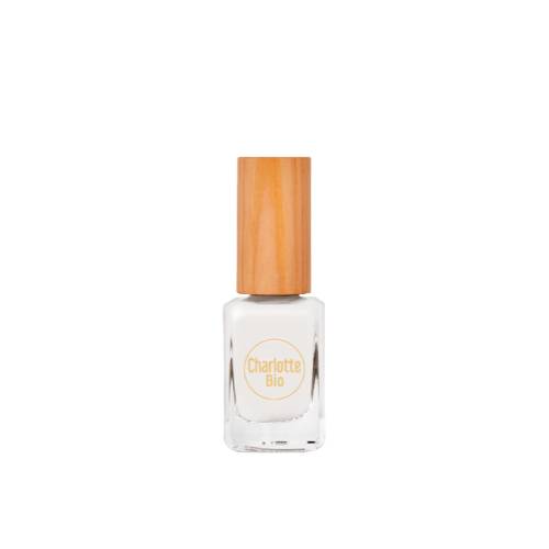 Lac vegan de unghii Blanc, 10ml, Charlotte Bio