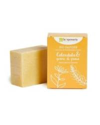 Sapun solid cu galbenele si germeni de grau, 100g, La Saponaria