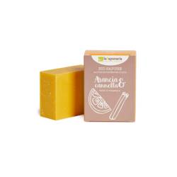 Sapun solid cu portocale si scortisoara, 100g, La Saponaria